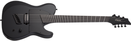 Schecter DIAMOND SERIES PT-7 MS Black Ops  Satin Black Open Pore   7-String Electric  Guitar 2024